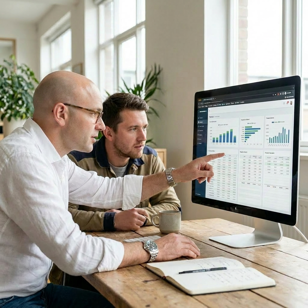Finansiell dashboard och samarbete
